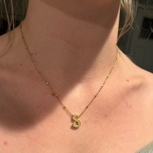 Kendra Scott Initial Necklace